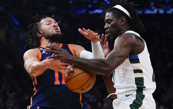 火花四溅！密尔沃基雄鹿vs纽约尼克斯