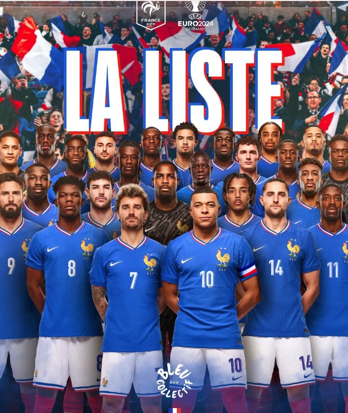 法国队欧洲杯大名单震撼公布
