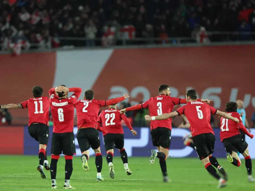 欧洲杯小组赛F组首战：格鲁吉亚虽败犹荣，队史首球诞生